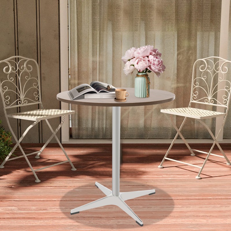 Round Dining Table, Space Saving Dinner Table, Rustic Dining Table gallery