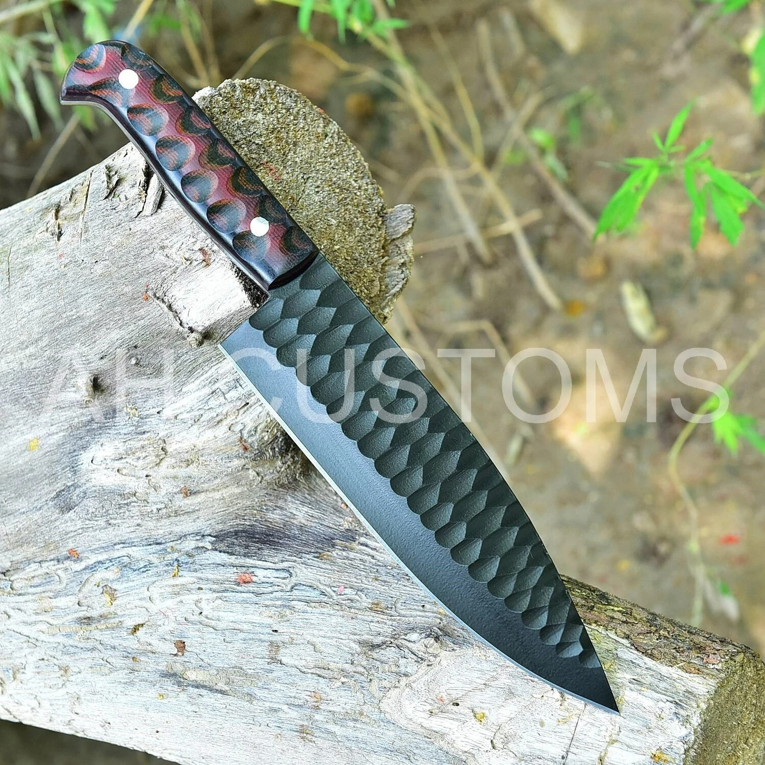 CUSTOM HAND MADE FORGE HIGH CARBON STEEL UTILITY KITCHEN CHEF KNIFE HH 2362 gallery