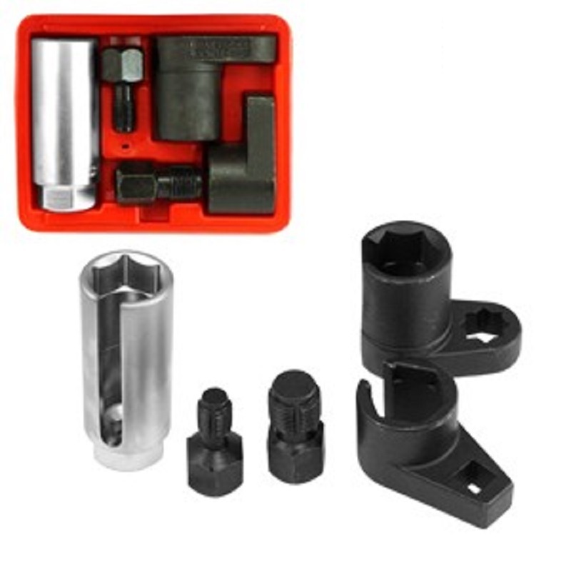 5Pc Auto Oxygen Sensor Thread Chaser Socket Vacuum Tool Remover Installer Set gallery