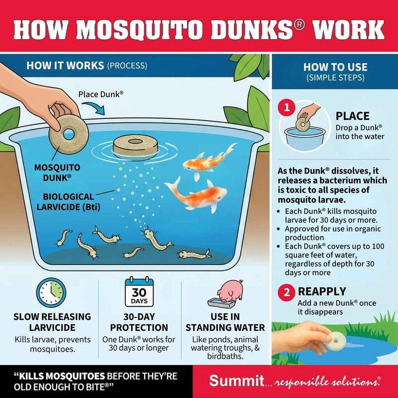 Summit...responsible solutions 110-12 Mosquito Dunks, 6-Pack gallery