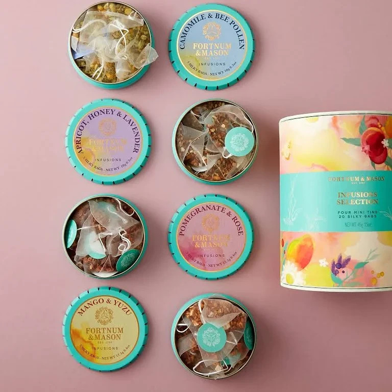 Fortnum Mason Infusions Tea Pocket Tins Gift Set- DEC 2027 gallery