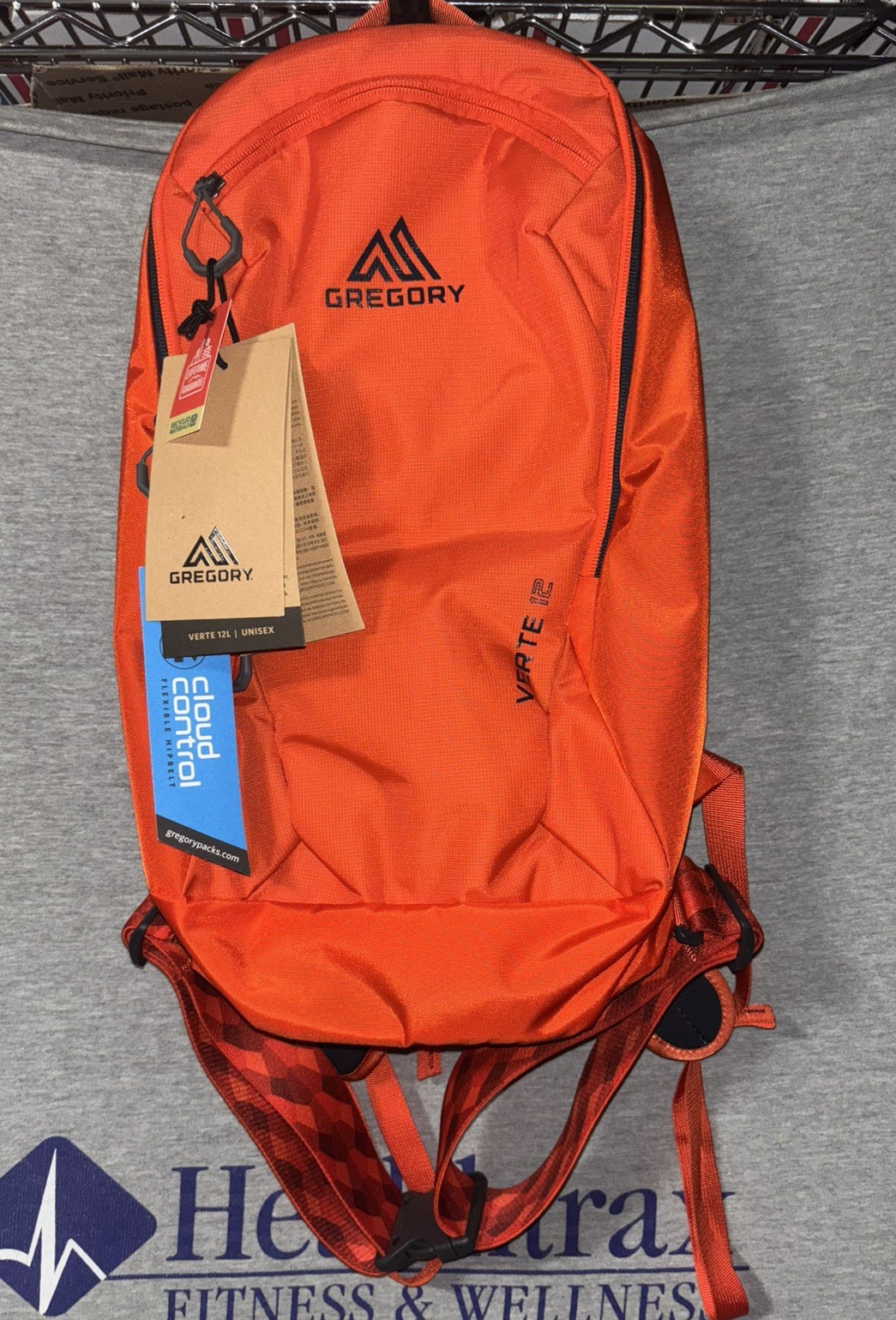 Gregory Verte 12 Back Pack Apres Orange NWT