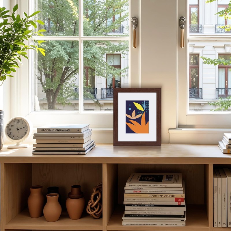 , 8x10 Frames Display 5x7 Picture with Mat or 8x10 Photo Without Mat, Shatter... gallery