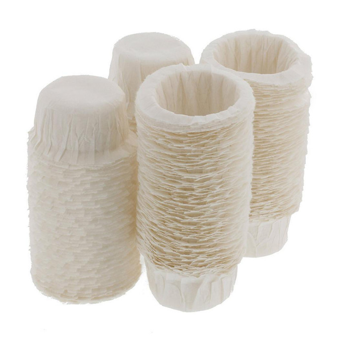 500Pcs Paper Filters Cups Unbleached Coffee Filters Replacement For Keurig K-Cup gallery