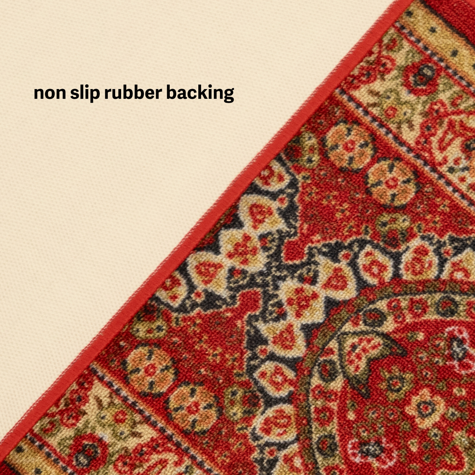 Anti bacterial Country Style Rooster Non Skid Runner Rug 2x5, 20"x59" gallery