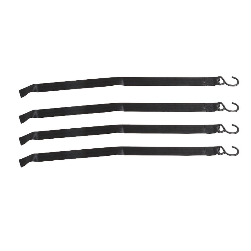 Heavy Duty polyester Cargo Net Webbing w/ Cam Buckles For Truck 50"x42" 1100LBS gallery