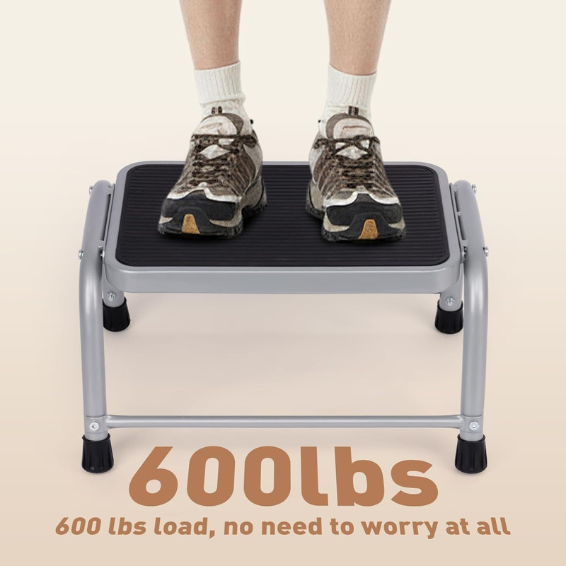 Step Stool,Step Stools for Adults with Non-Slip Rubber Feet, 600 Lbs gallery