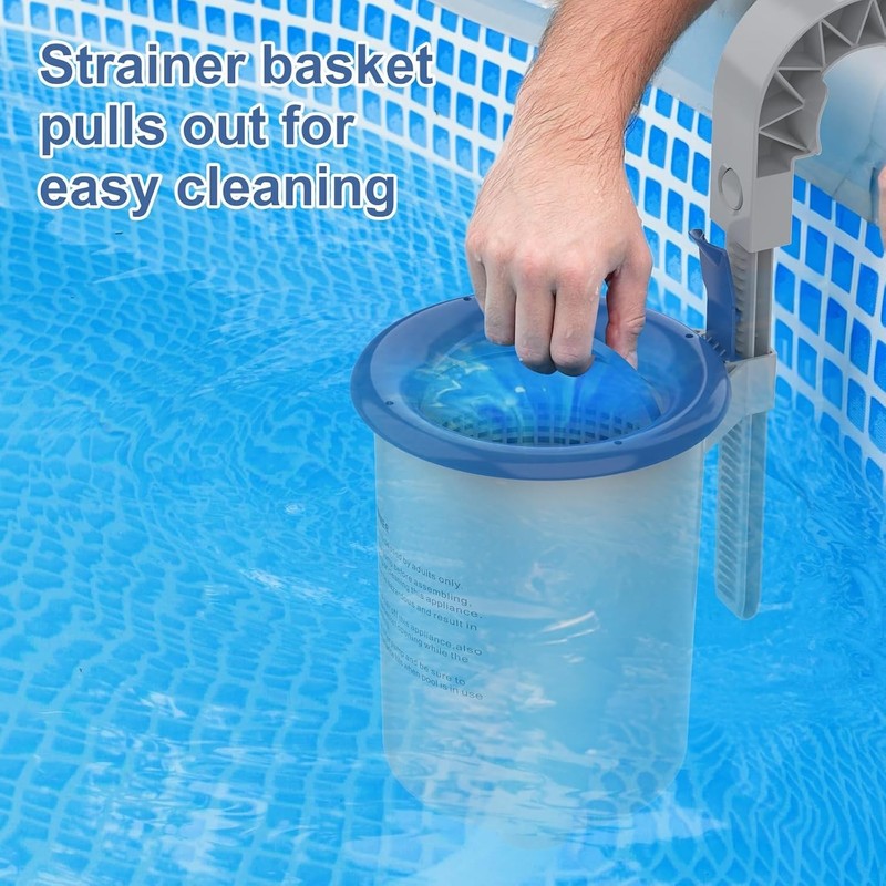 above Ground Pool Surface Skimmer, Wall Mount Pool Maintenance Accessories for I gallery