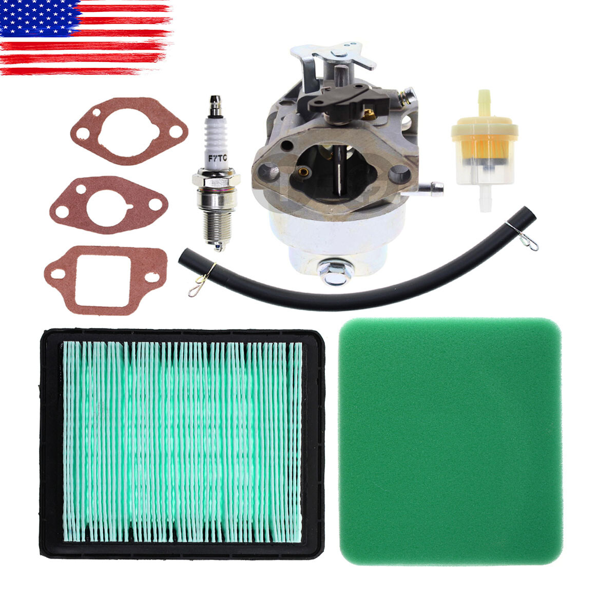 Carburetor Air Filter Fuel Line Gaskets For HONDA GCV135 GCV160 GC135 GC160 gallery