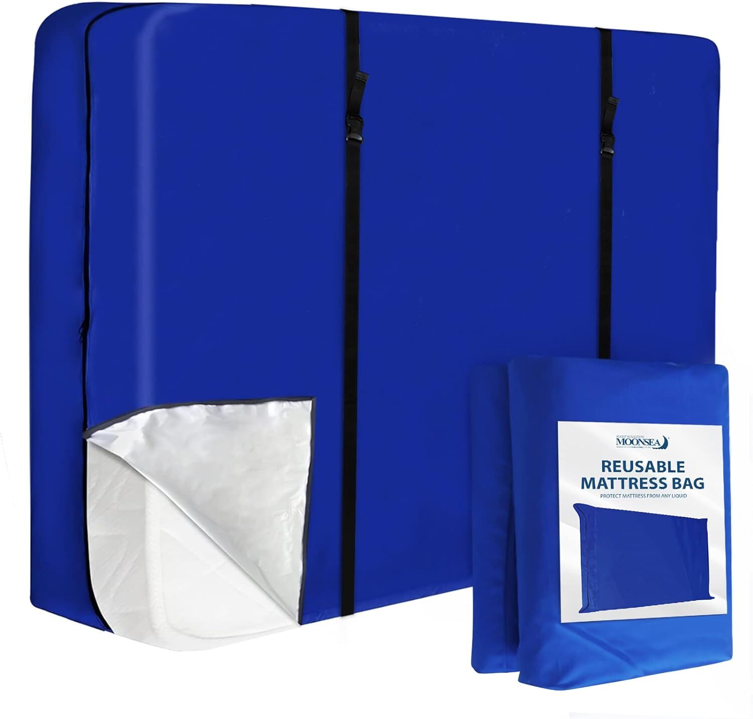 Waterproof Mattress Bag for Moving Storage Reusable Heavy Duty Tarp All Sizes gallery