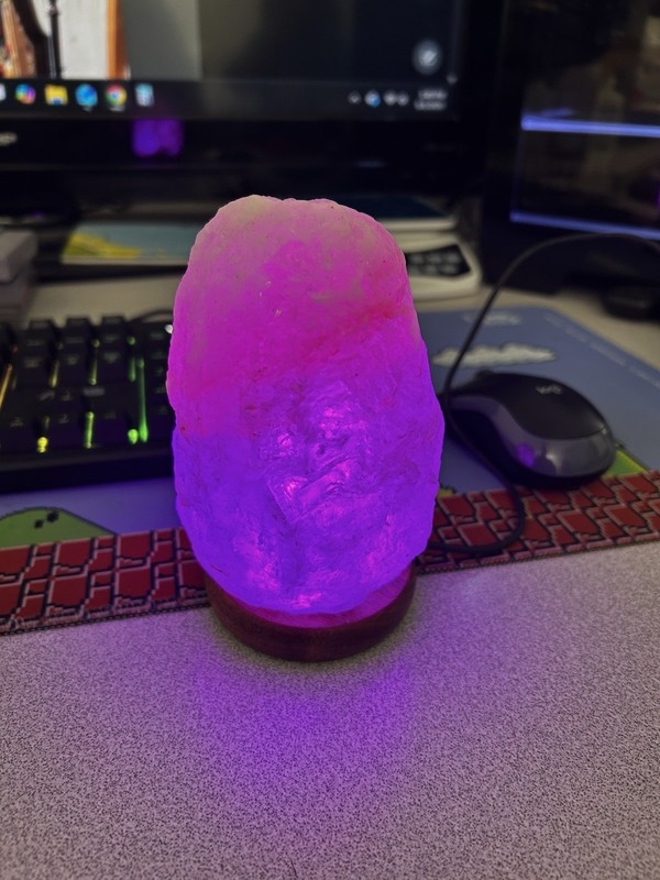 Brilliant Ideas Color Changing Mini Himalayan Salt Lamp gallery