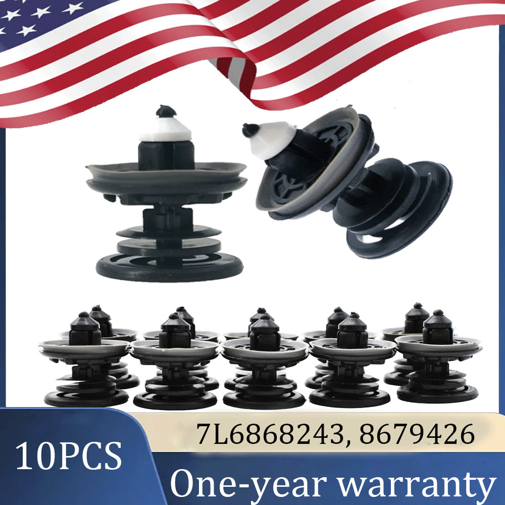 10x Door Trim Panel Fastener Clip For Audi A4 A6A8 Q3Q5Q7 VW Golf GTI Jetta Polo gallery