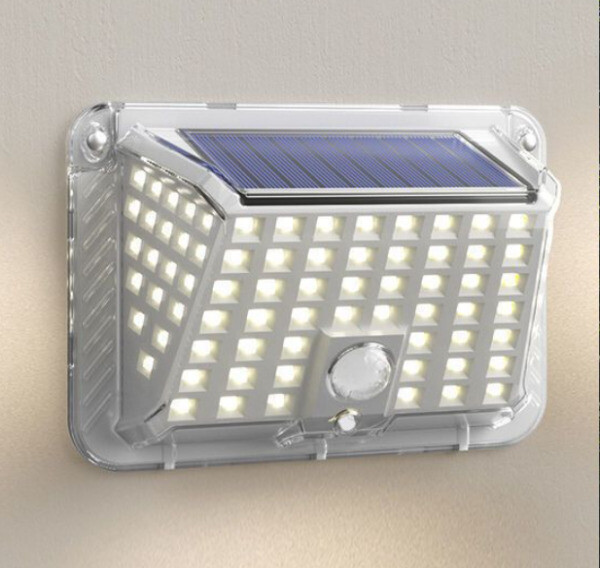 LED Solar Light Motion Sensor 3 Modes Lamp Outdoor Street Yard Garden Wall Lamp gallery