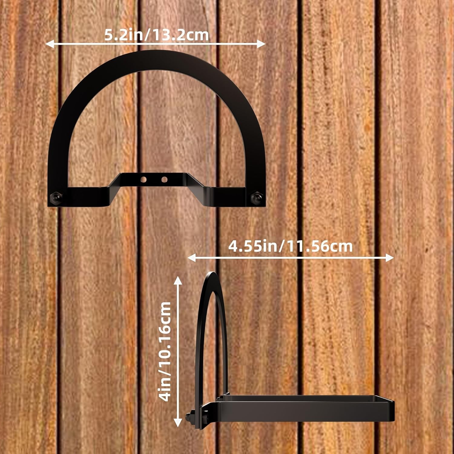 2 Pc or 4 Pack Cowboy Hat Rack - Wall Mount Cowboy Hat Holder, Western Hat Hooks gallery