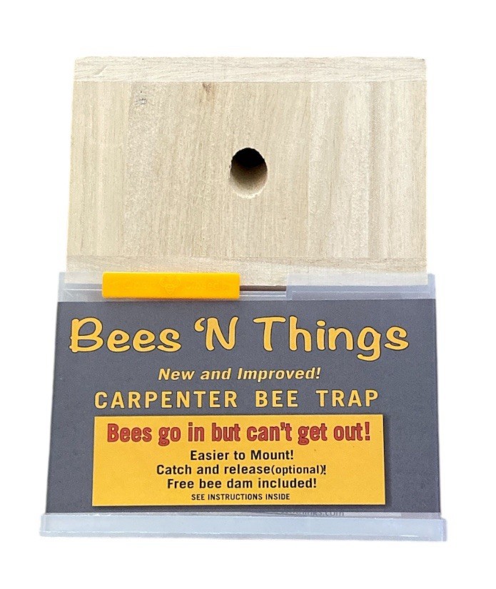 BEES 'N THINGS OUTDOOR CARPENTER BEE TRAP-NEW-INSTRUCTIONS gallery
