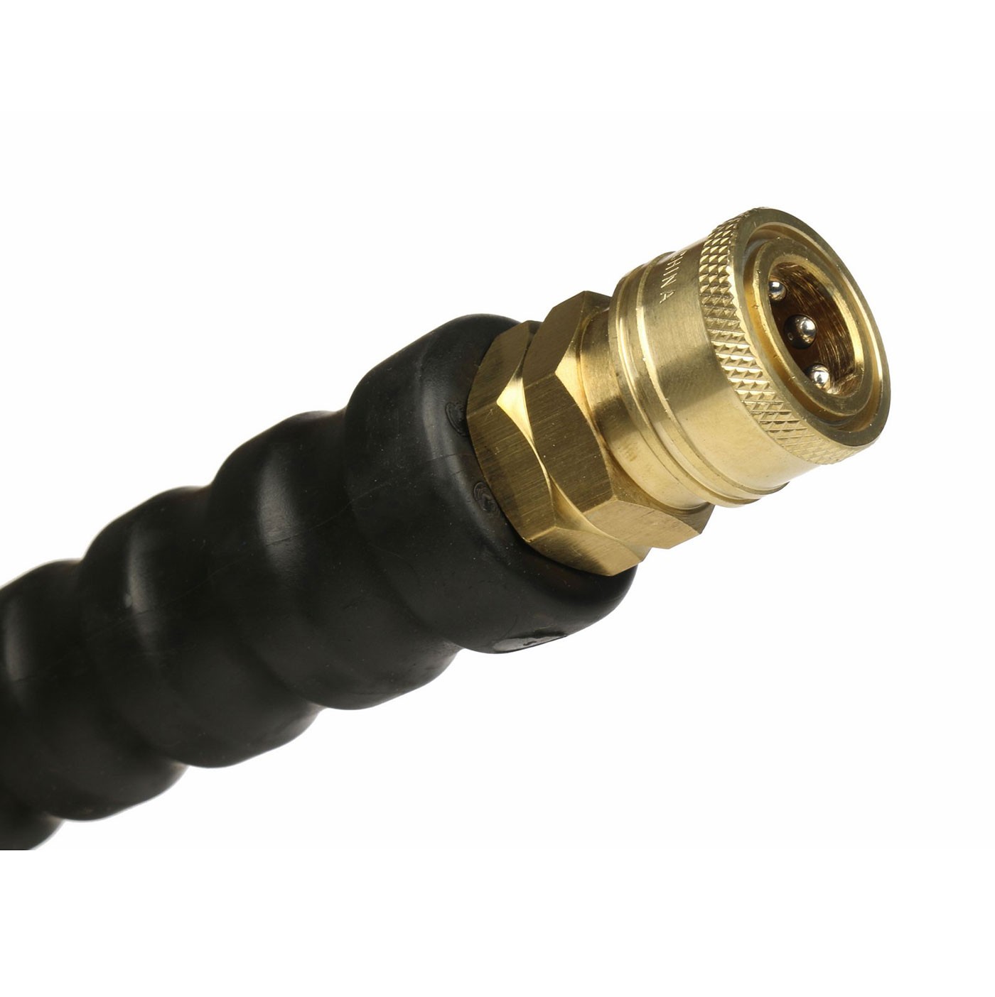 Schieffer 4000 PSI 3/8" x 50 FT 1 Wire Rubber Pressure Washer Hose with Couplers gallery
