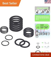 Replacement O-Ring Kit for Intex Pool Equipment – Durable Black Silicone Washers