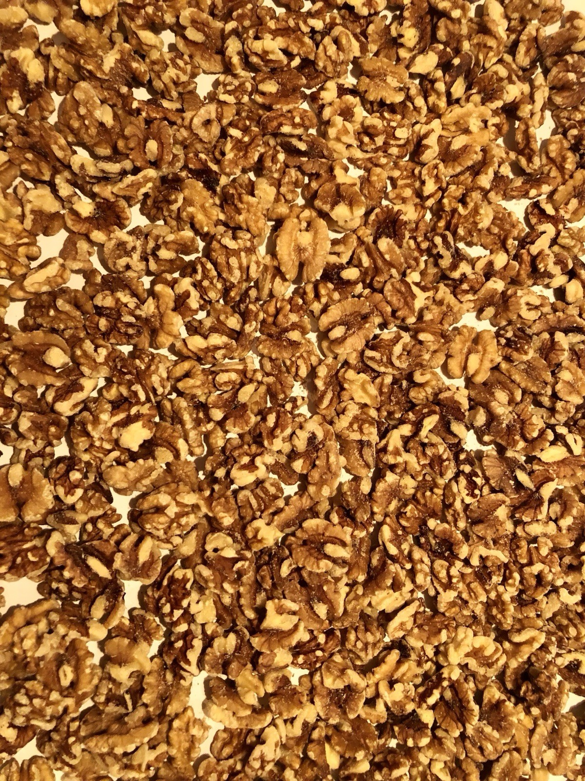 Freshly Harvested California Raw Shelled Waterloo Walnuts Halves & Pieces 3 Lbs. gallery