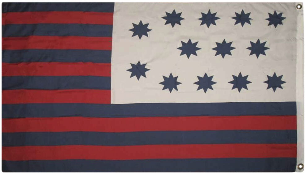 3' x 5' Super-Polyester Guilford Courthouse Flag, Canvas Header, Brass Grommets gallery
