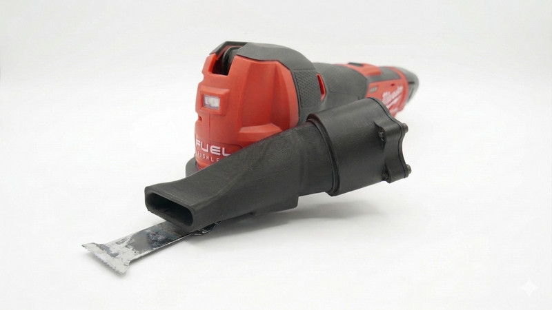 MILWAUKEE Multi Tool Dust Collection Attachment - Fits 2526-20, 2836-20, 2626-20 gallery