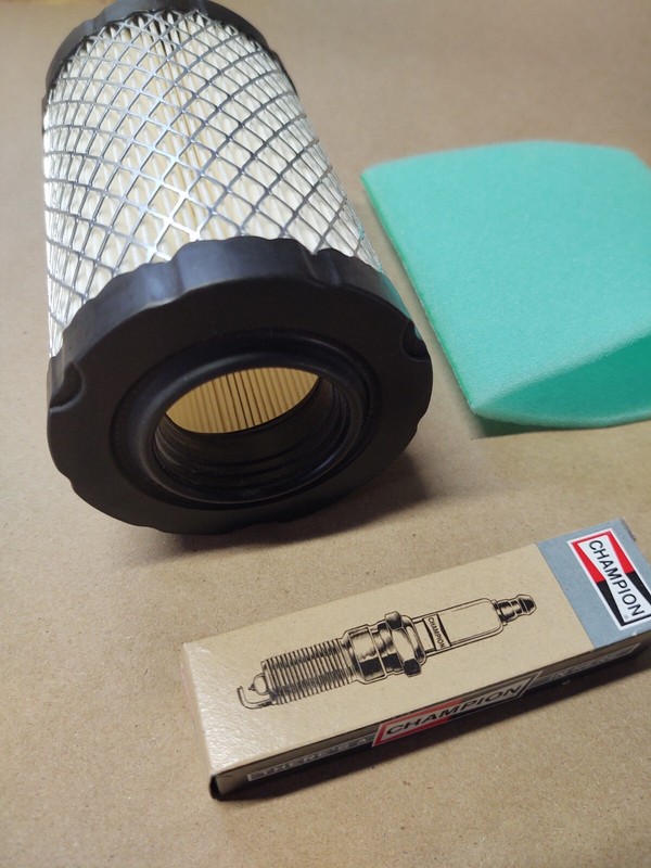 Tune Up Filter Service Kit for Troy Bilt Pony with 15.5hp Powerbuilt Briggs gallery