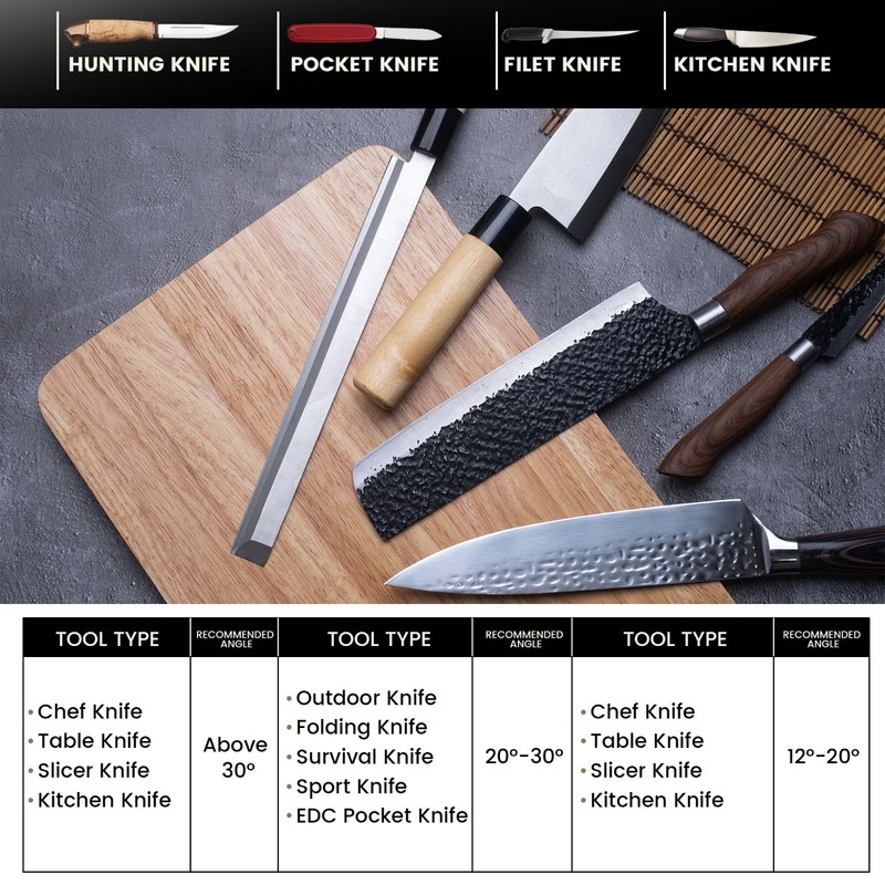 XARILK PRO Precision Knife Sharpener System GEN 2 W/Diamonds (320# 800# 2000#) gallery