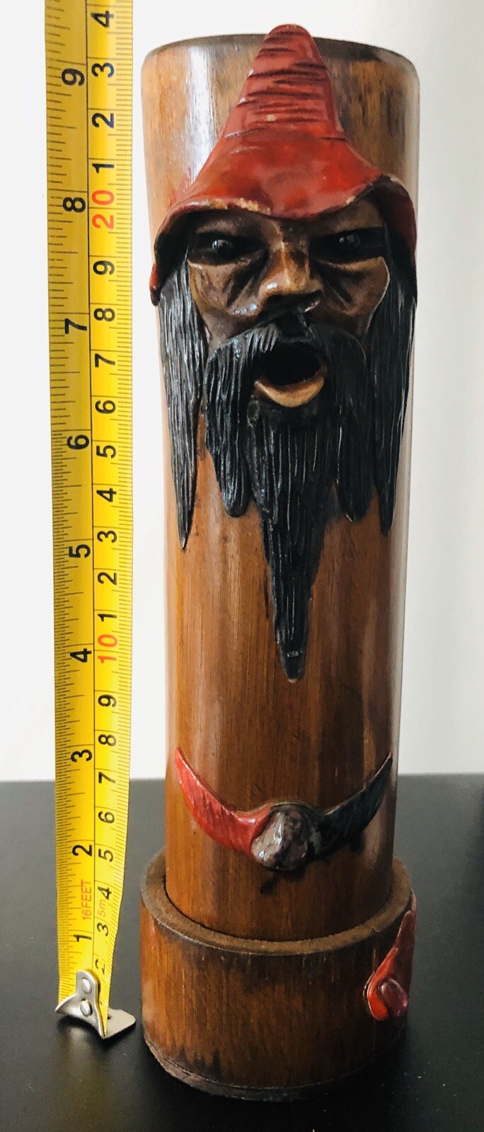 Dark Elf Decor Bamboo Hand made Incense Holder Made In Ecuador gallery