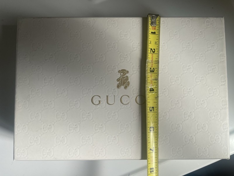 Authentic Gucci Kids Empty Storage Gift Box (Box Only) Shoes 11x7.25x4.25” gallery