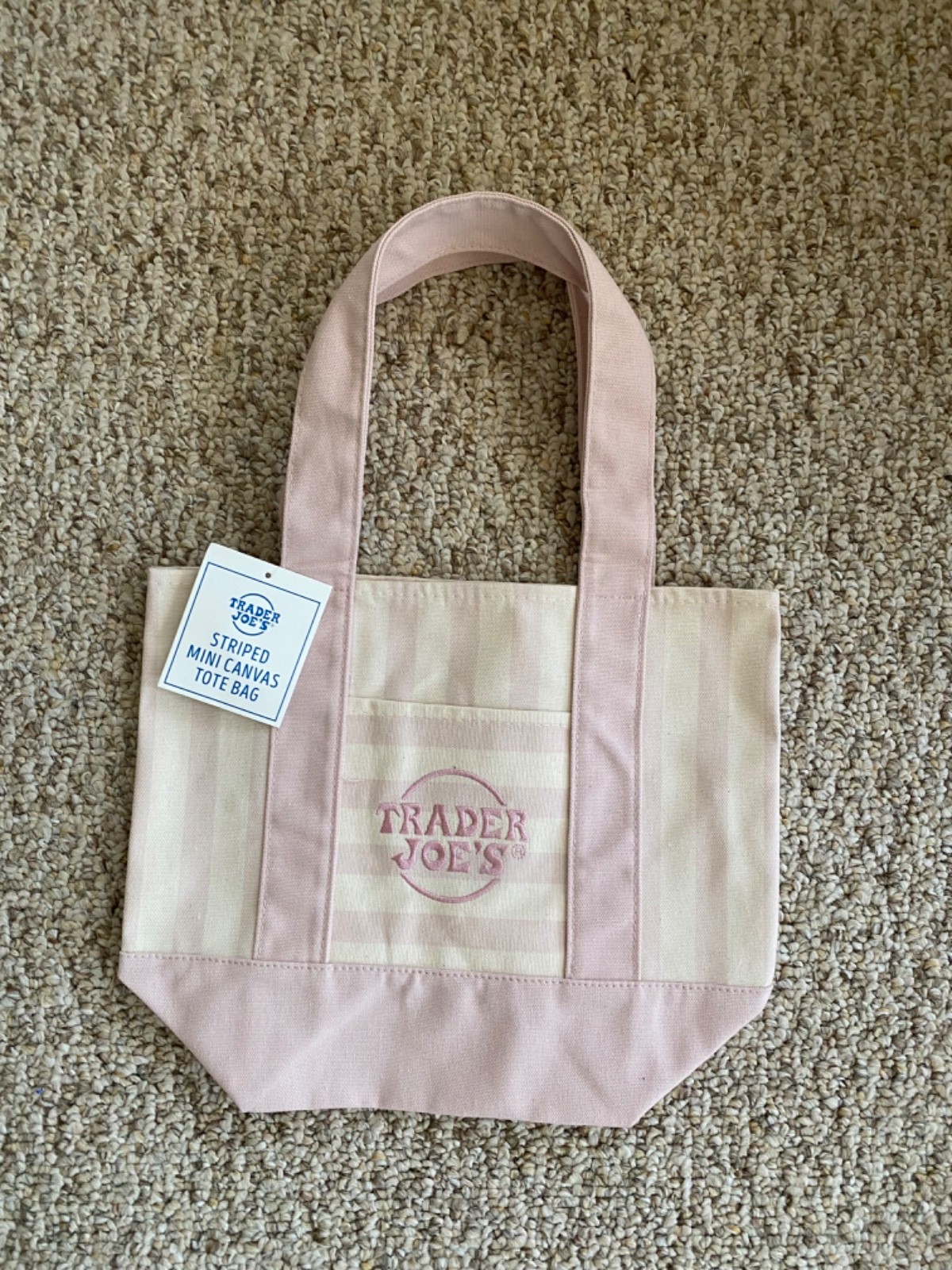 Trader Joe's Summer 2026 Striped Totes - 1 Full 4 Color Mini Set-Limited Edition gallery