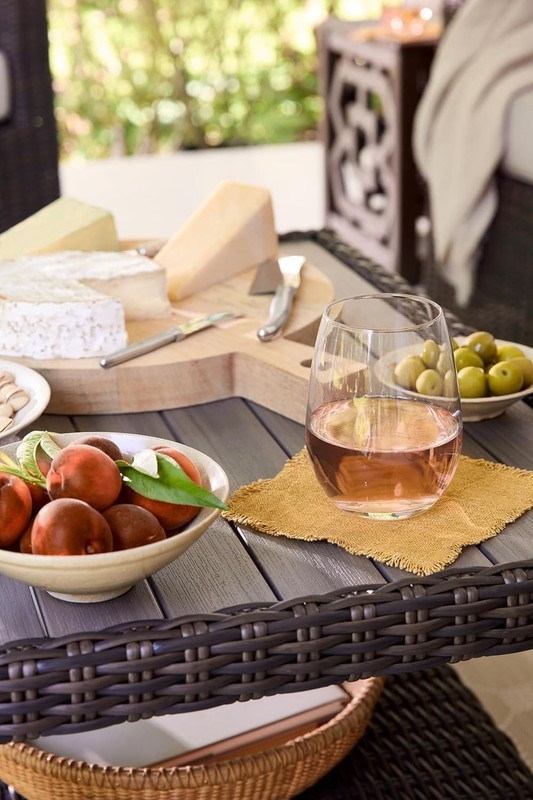 Farrow New Large Stemless 4 Pack Multipurpose Wine Glasses Set Red/White Wine gallery