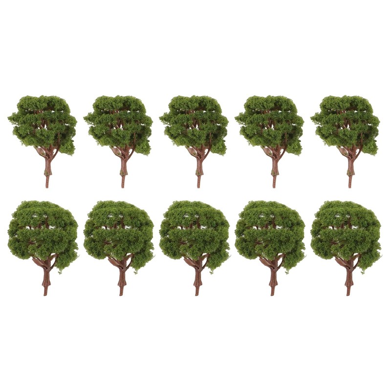 10* - 8cm/10cm Train Railway Model Trees Scenery Diorama Layout Artificial Tree gallery