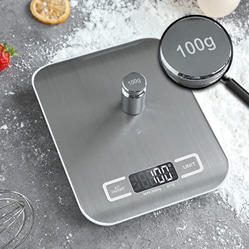 Bascula Digital De Cocina Basculas Digitales de peso Gramera 11lbs/5kg gallery