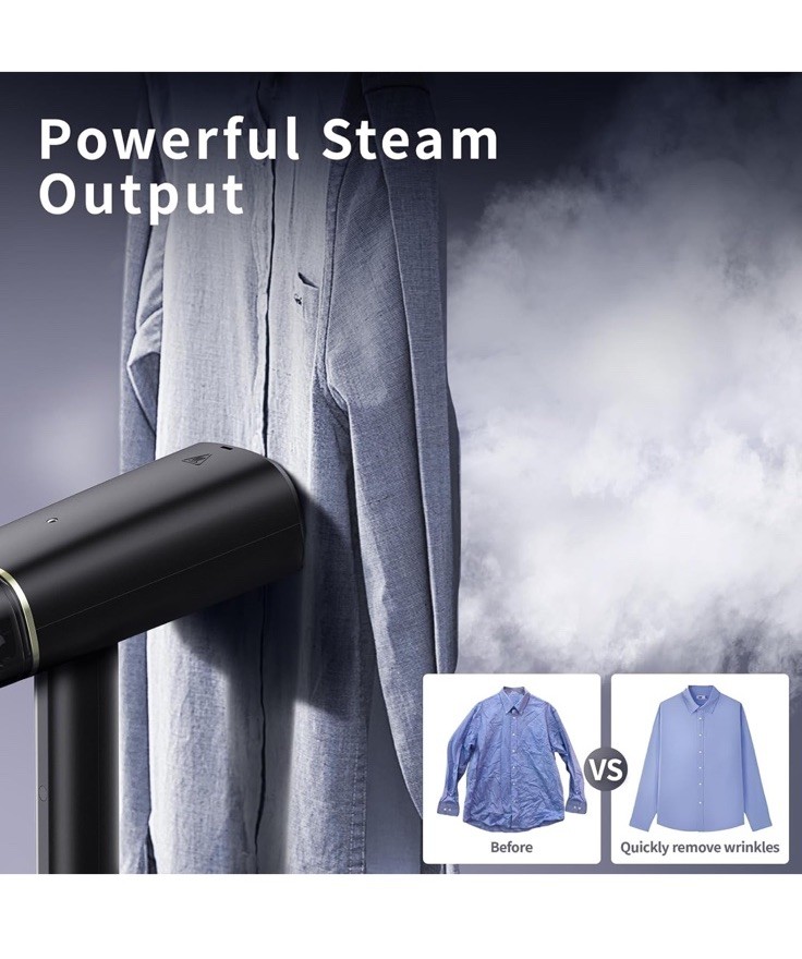 Angilala Dual Voltage (100~250V) Handheld Travel Steamer Clothes FAST SHIPPING gallery