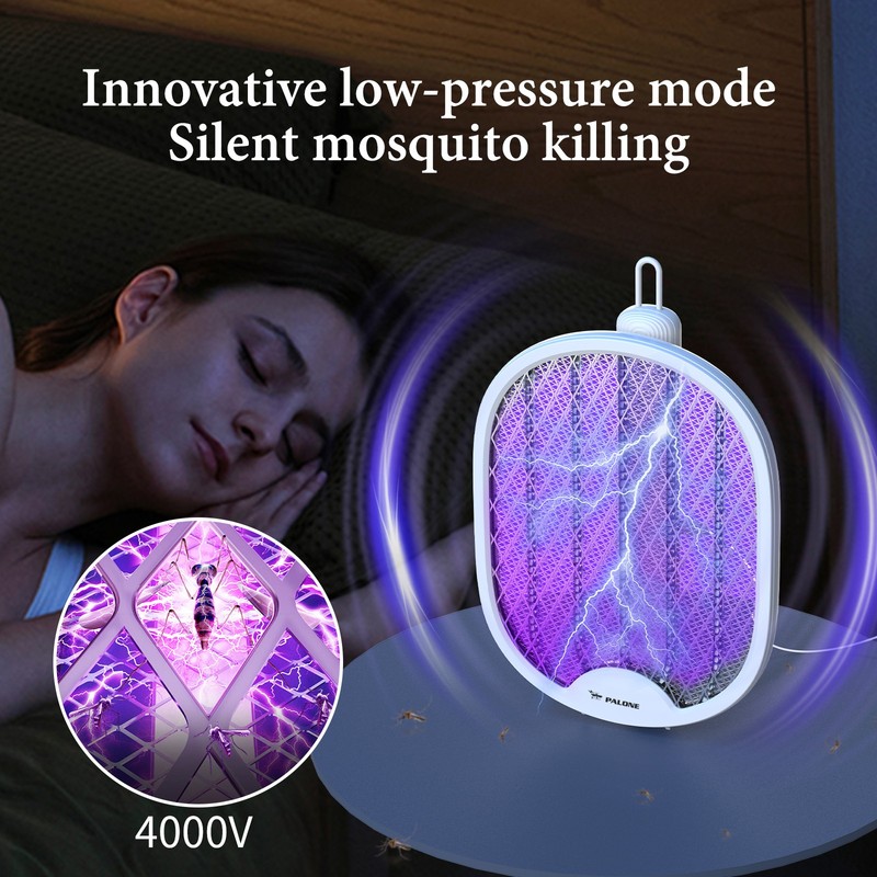 Multi functional electric mosquito swatter, handheld, wall mounted, desktop gallery