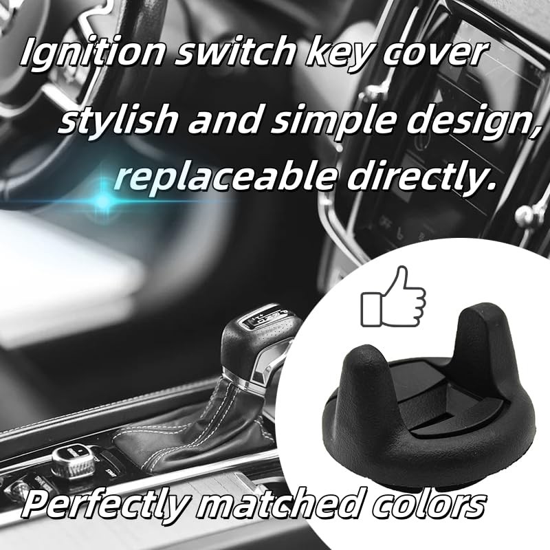 Ignition Switch Key Cover Start Lock Core Cap 9073134 Compatible with Buick gallery