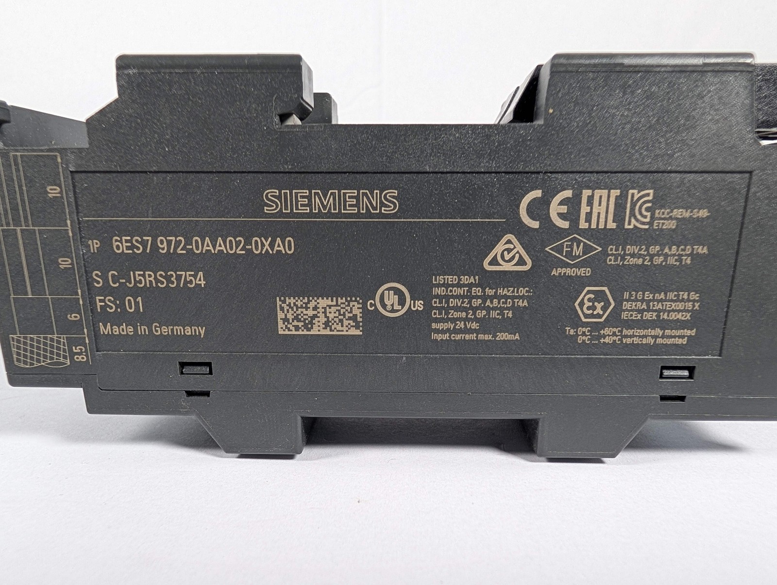 Siemens - RS 485 Repeater for PROFIBUS - 6ES7 972-0AA02-0XA0 - New gallery