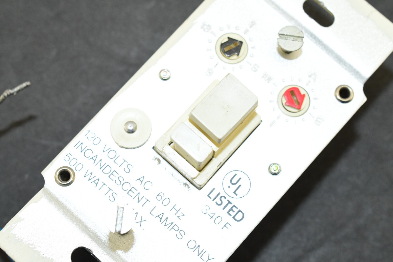 BSR X10 Remote Wall Light Switch Model No. X10-014711 120 Volts AC 60Hz USA gallery