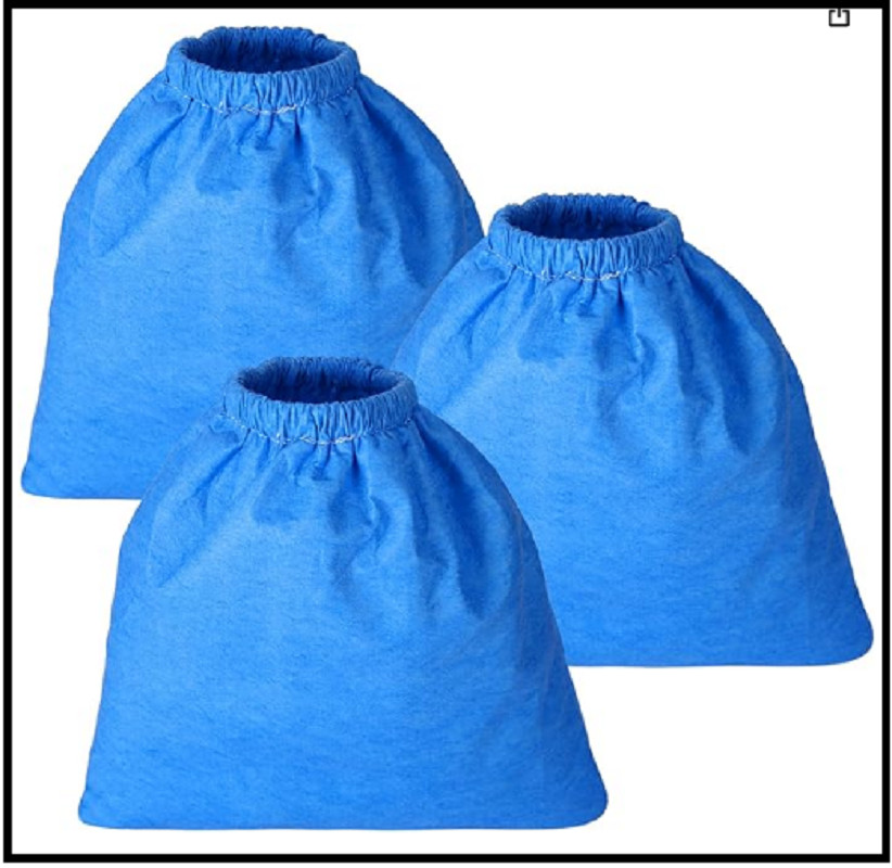 Cloth Filter for Craftsman 2&2-1/2 Gal. Shop Vac 916949, 9-16949, MICROLINED (3 gallery
