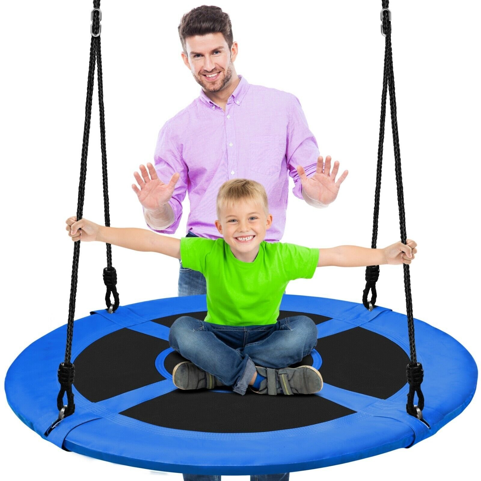 SWING Rope Hammock - 600 lb Capacity, Easy-to-Assemble – Indoor & Outdoor gallery