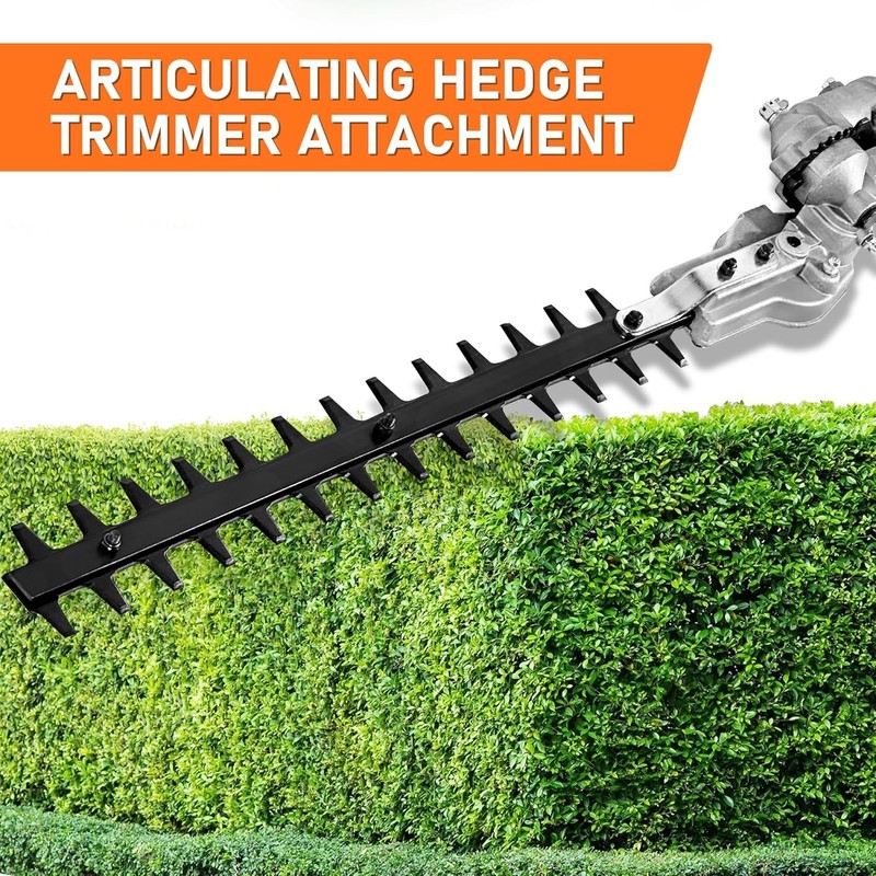 16 in. Articulating Hedge Trimmer Attachment Universal for Compatible Troy-Bilt, gallery