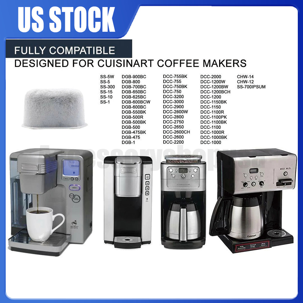 12 PCS Fits Cuisinart Coffee Part DCC-RWF by Nispira Charcoal Water FIlters gallery