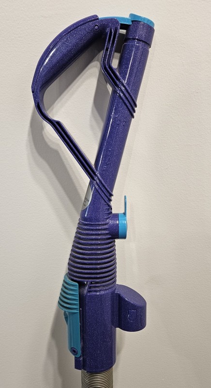 Dyson DC07 Vacuum Wand Handle & Flex Hose OEM Replacement Purple Teal - TESTED gallery