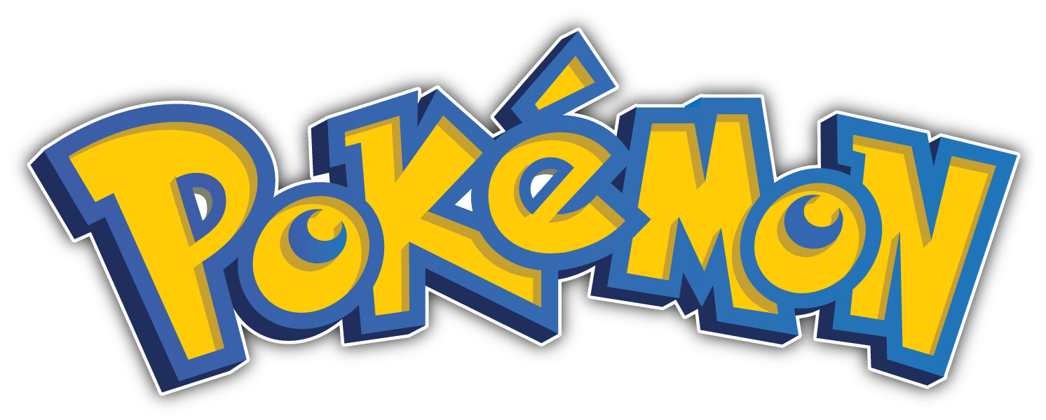 Pokemon Cartoon Slogan Sticker Bumper Decal - ''SIZES'' gallery