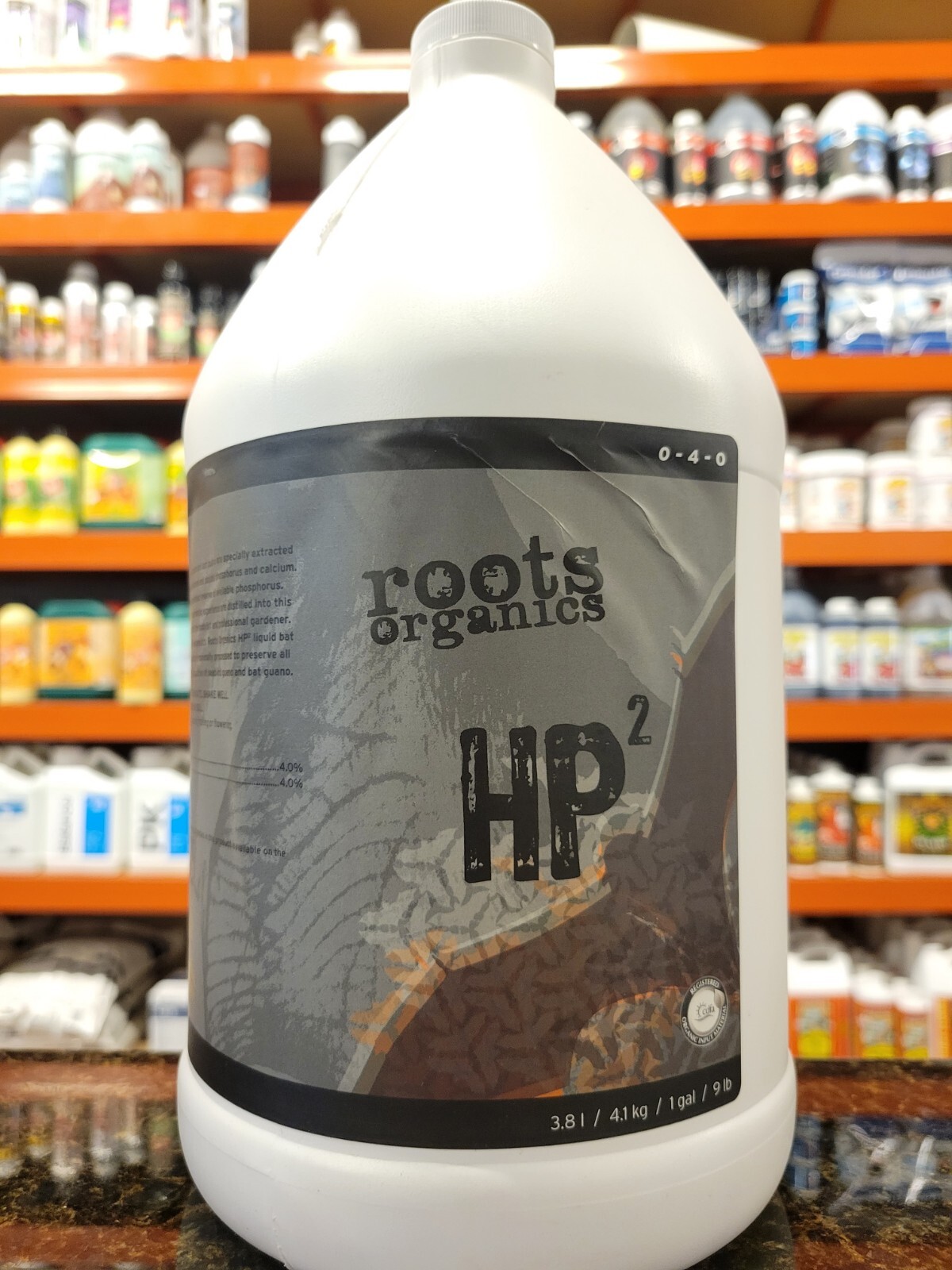 Aurora Innovations Roots Organics - 1 Gallon - HP2 Concentrate Formula 0-4-0 NPK gallery