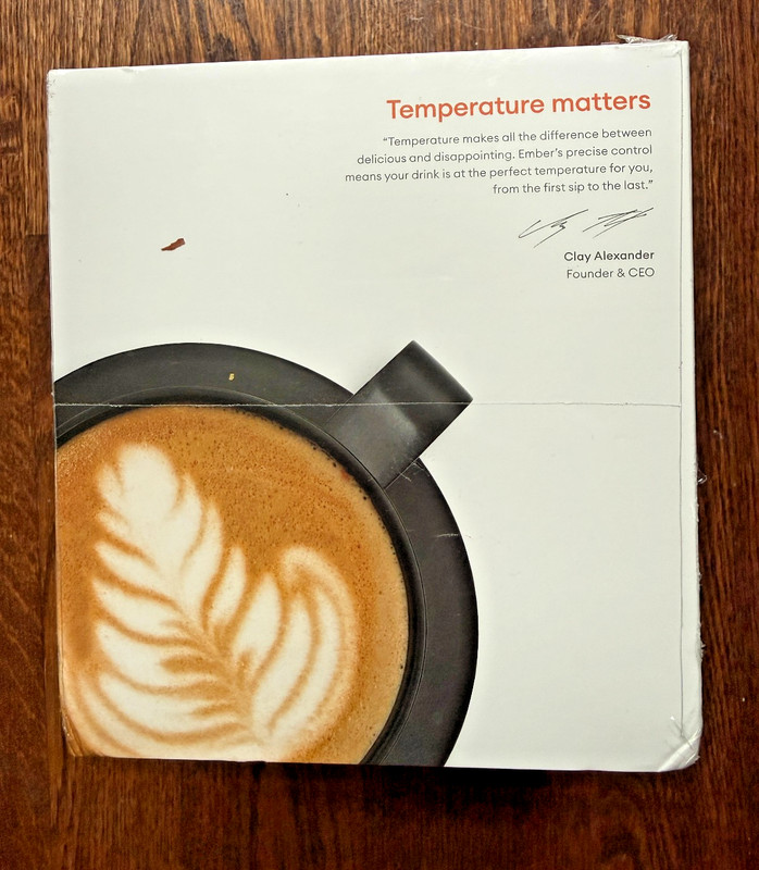 Ember Temperature Control Smart Mug 2 - 10oz Black App Enabled Heated Coffee Cup gallery