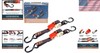 Precision Ratcheting Boat Tie Downs - 1200lb Strength 2PK Orange Straps gallery