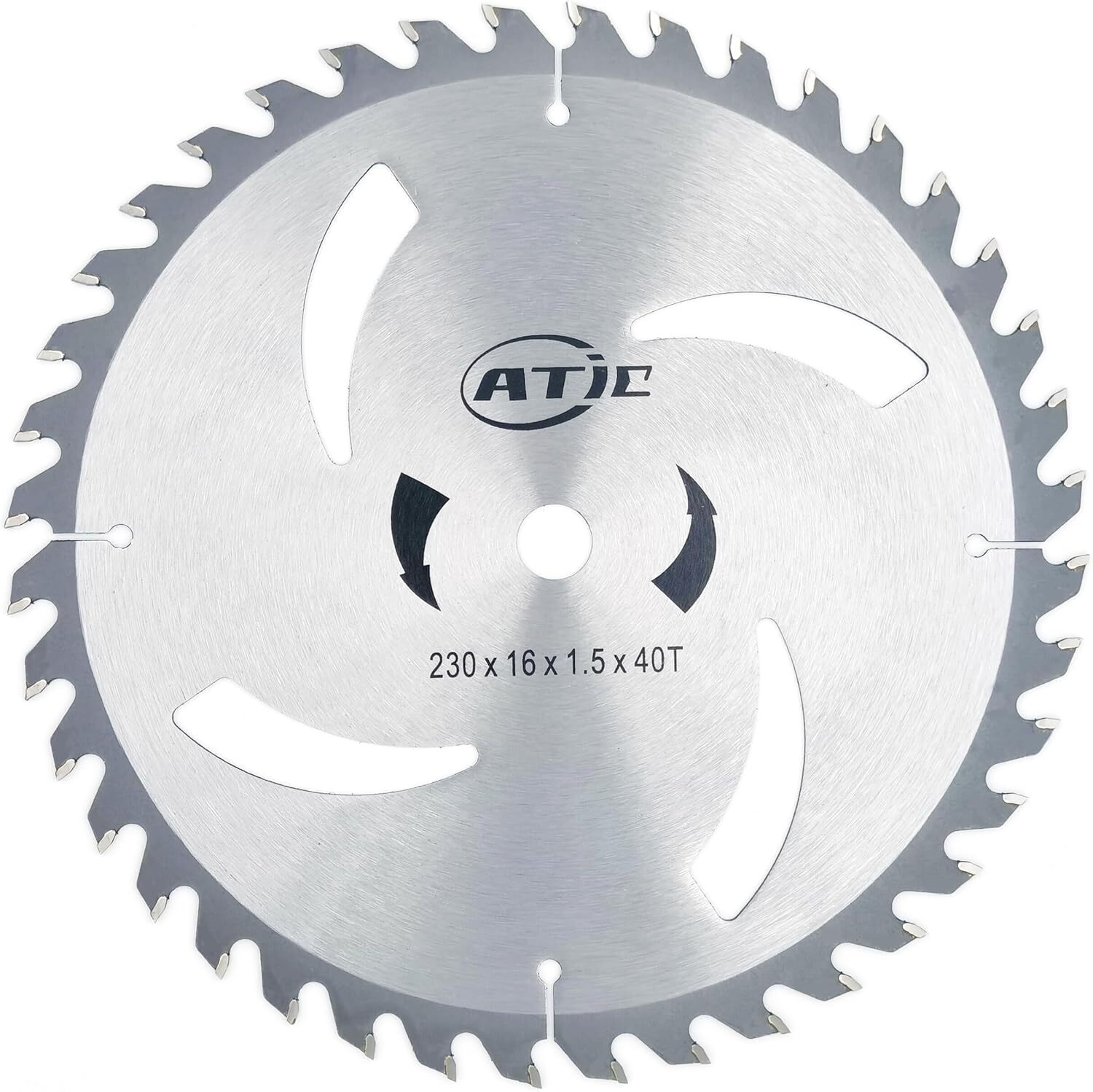 Tooth Carbide Tip Circular Saw Blade 9 Inches with 5/8 Inches Arbor Pack of 2 gallery