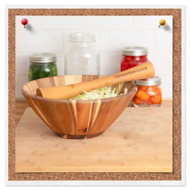 Fermentaholics Fermentation Tamper Tool, Make Sauerkraut At Home | Perfect Tool gallery
