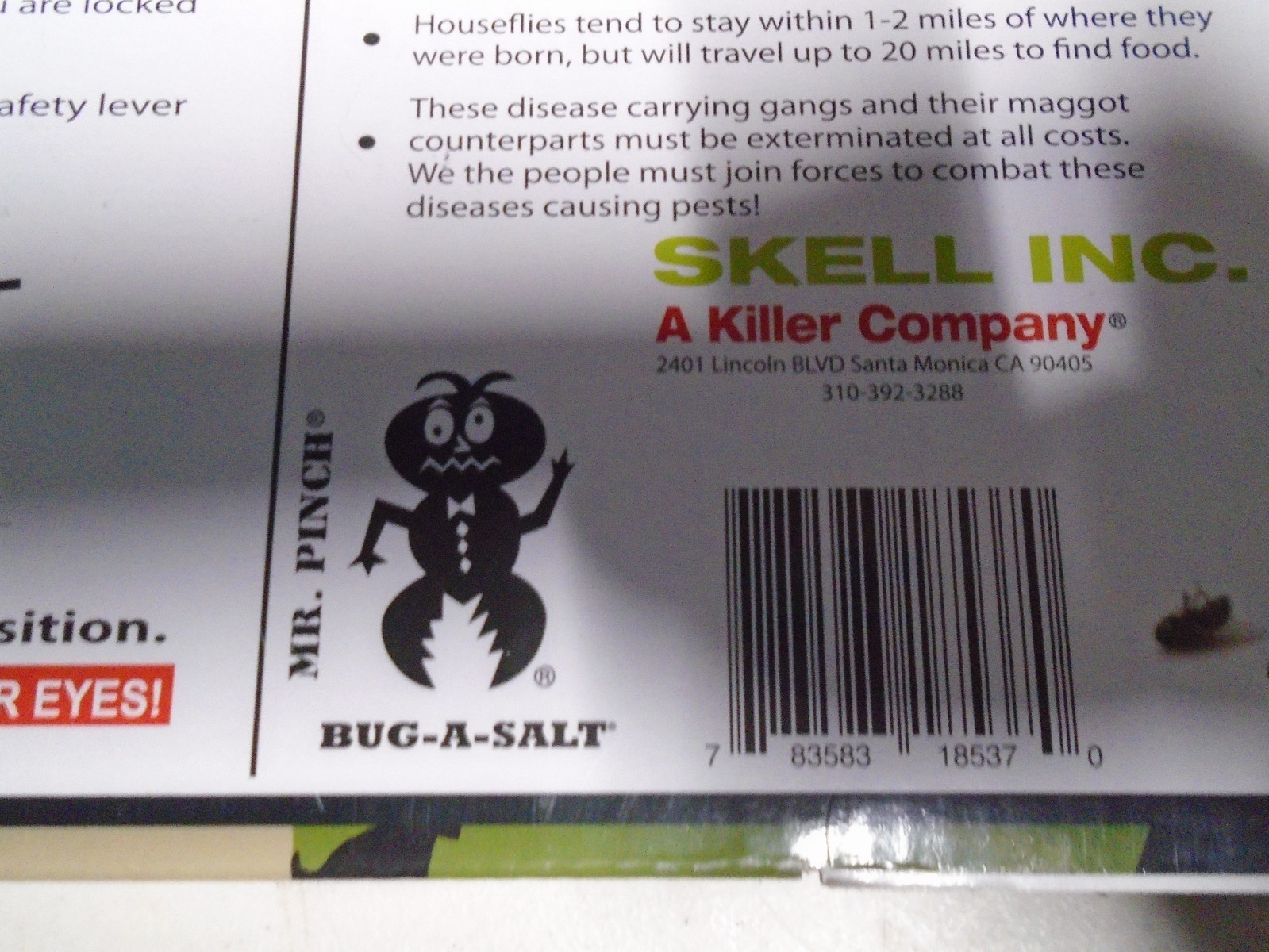 Bug-A-Salt Fly Swatter Camo-Fly Gun gallery
