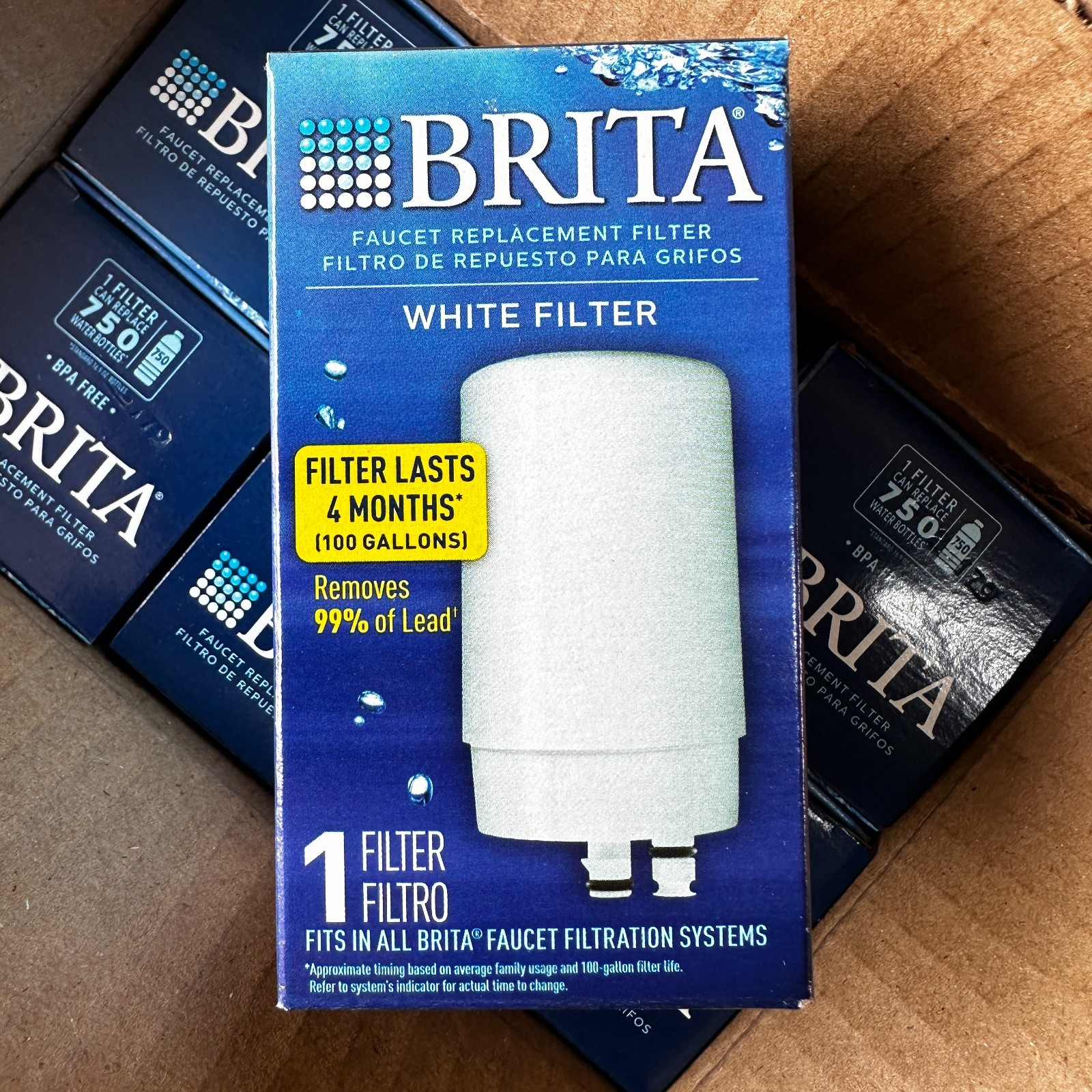 Brita Filtration Systems Water Filter Fits All Faucet Replacement 6 Pack gallery